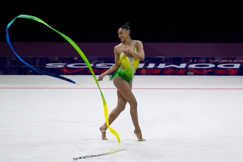 Mundial de Ginástica: Babi Domingos termina na última posição mundial-de-ginastica:-babi-domingos-termina-na-ultima-posicao